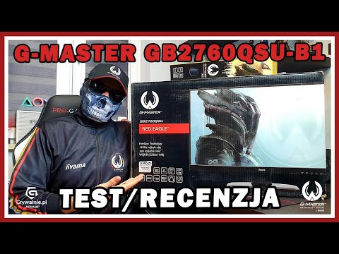 Test monitora iiyama G-Master GB2760QSU-B1. Monitor dla graczy (27", 144Hz, WQHD, AMD FreeSync).