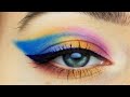 Эффектный и легкий радужный макияж | Rainbow makeup
