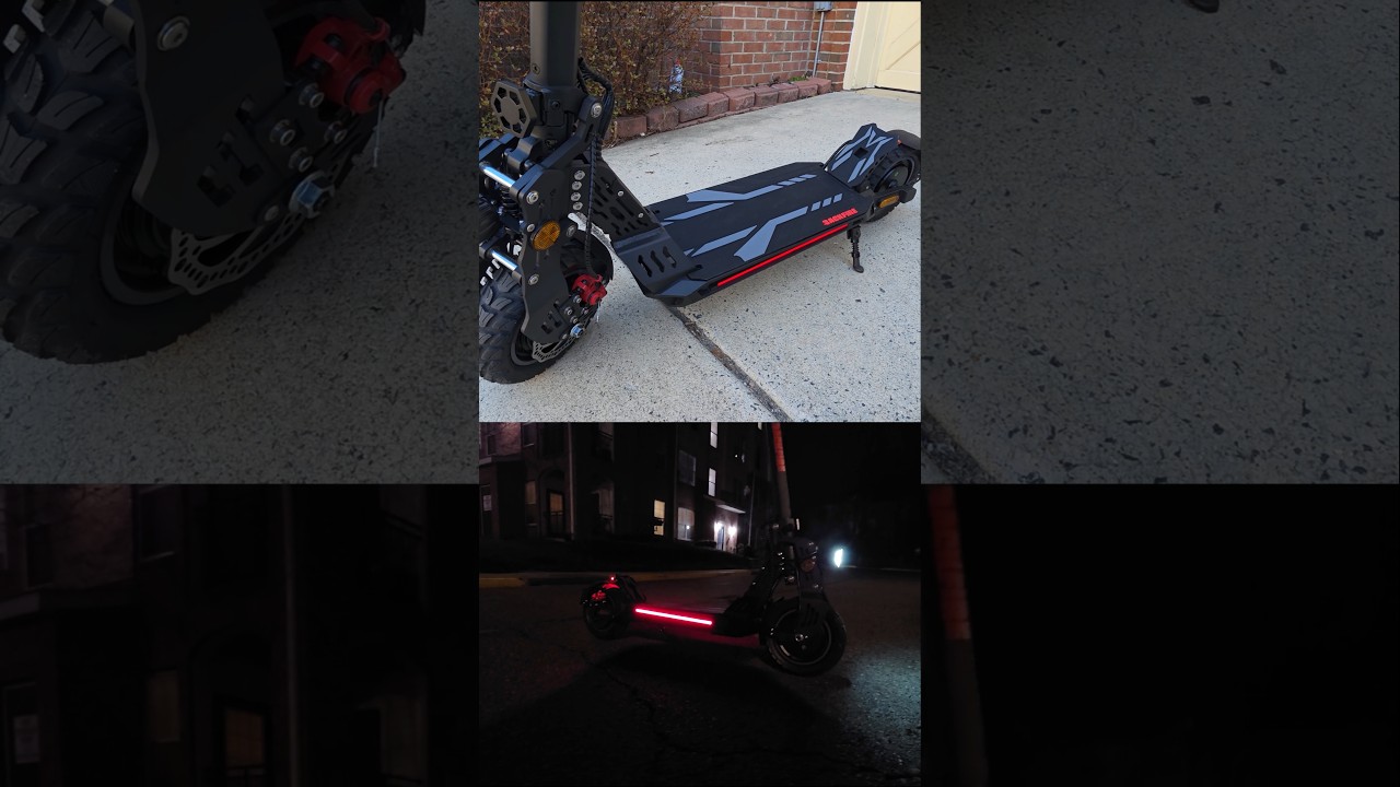 Crazy Compact Powerful Electric Scooter Backfire M8 Rover #shorts #Backfire #Scooter #foldingscooter