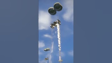 Space Engineers | Air Dropping Humanitarian Aid