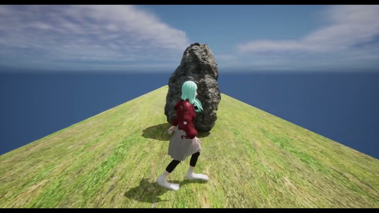 Blenderで作った自作キャラをunreal Engine 5で動かす Part 5 The Original Character Running In Ue5 Youtube
