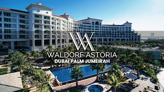 Уолдорф Астория Дубай | Подробный взгляд на интерьер Waldorf Astoria на острове Пальма Джумейра