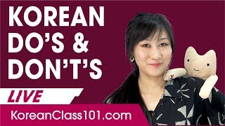 ⁣Crucial Do's and Don'ts in Korea to Know Before You Go