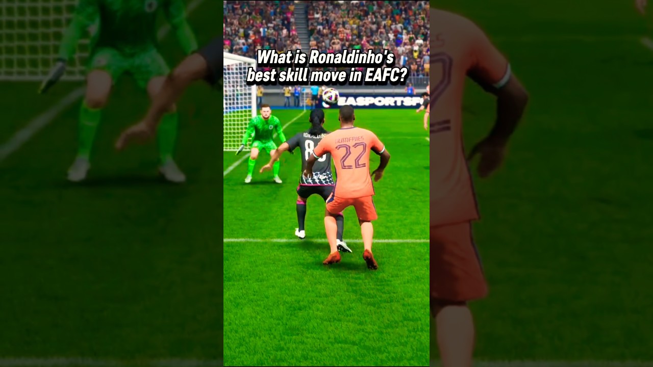 ⚽️The magic of Ronaldinho🇧🇷 #shorts #FC24 #ロナウジーニョ #football #soccer #games #gaming #ronaldinho