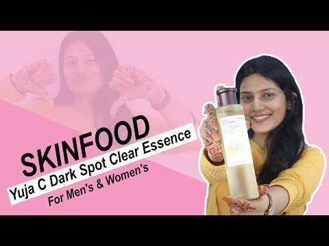 SKINFOOD Yuja C Dark Spot Clear Essence | Clear & bright complextion | product Review | K-Beauty - video from BeautyTalk