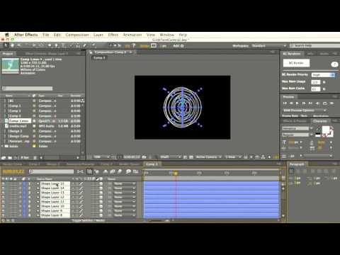 Create an Elegant Concentric Rings Animation