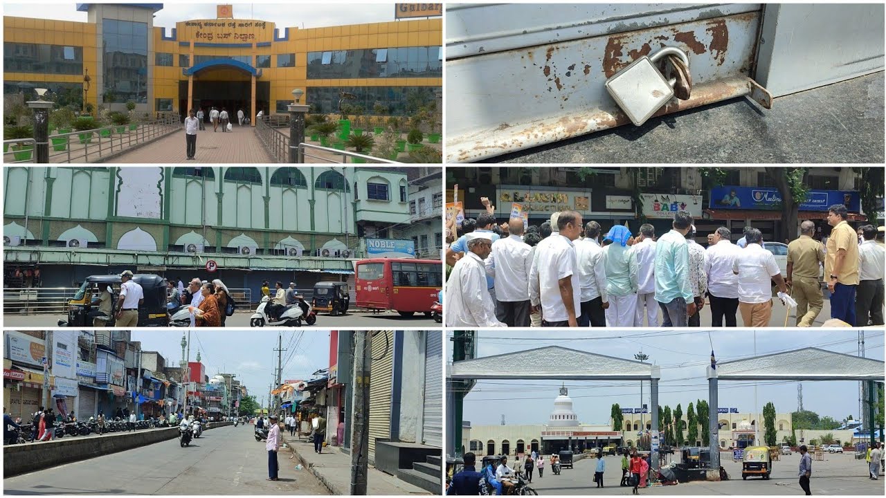 Gulbarga Bandh against Electricity Bill Increased by Congress Govt