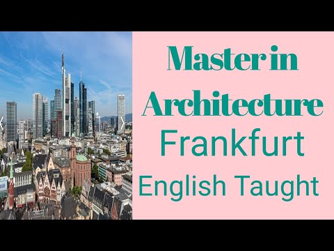 Master (MSc) Advanced Architecture from Frankfurt University of Applied Sciences F-UAS #urbandesign