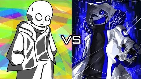 Everything Sans vs Error 404 Sans Power Levels