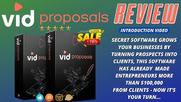VidProposals Review 2021 - What Is VidProposals And How Does It Work? (Introduction Video)
