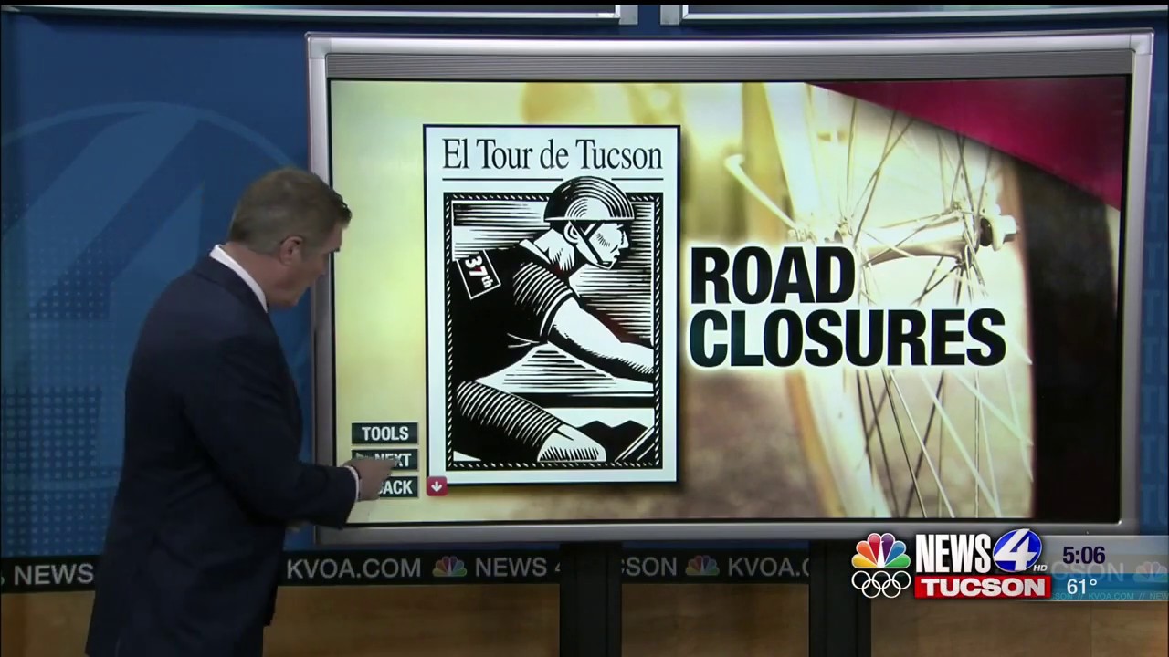 El Tour de Tucson road closures YouTube