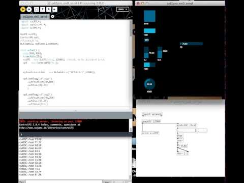 ControlP5 (Processing) and
