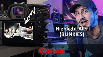 How to activate Highlight Alert (Blinkies) on your Canon DSLR