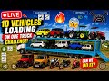 🚚 🔴 LIVE 10 Vehicles Loading on One Truck Challenge 🔥