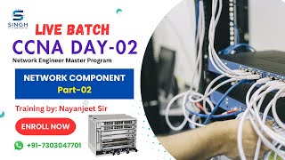 #CCNA 200-301: Network Components Part-02 Full Guide | For Freshers &amp; IT Beginners
