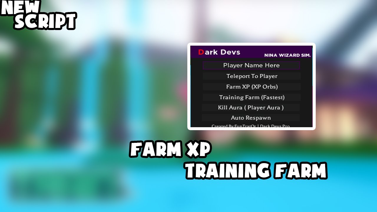 Ninja Wizard Simulator Script Hack Auto Farm Train Farm Youtube - roblox wizard training simulator script how to get free