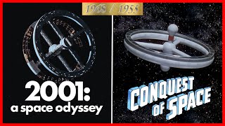 2001: A SPACE ODYSSEY & CONQUEST OF SPACE | Film Comparison