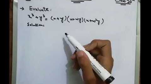 If ω be an imaginary cube root of unity, show that x^3+y^3=(x+y)(x+wy)(x+w^2y)