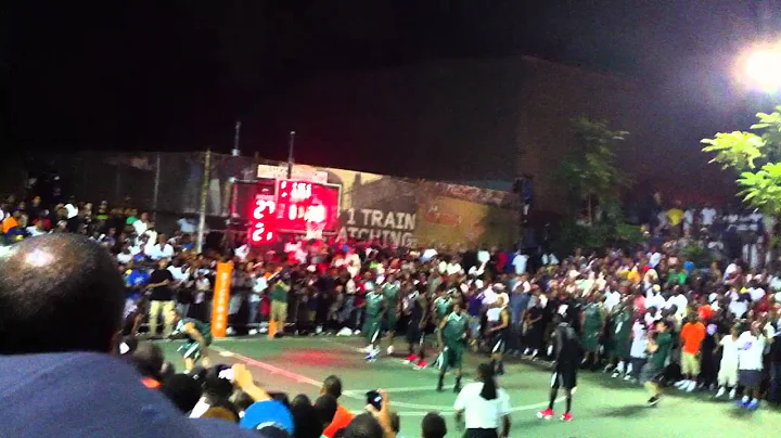 Dyckman - Team 914 vs. Team NIKE - Michael Beasley freaks out