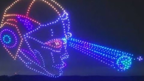 @vijayawada punnami ghat drone  show 5 record drone  show