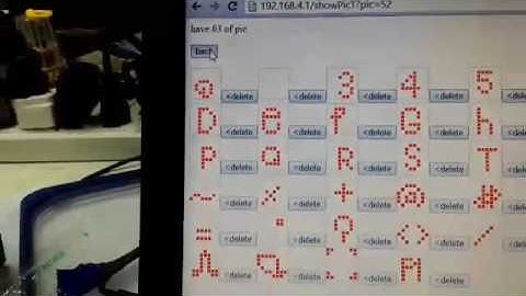 64 8byte pictrue in EEPROM ESP8266