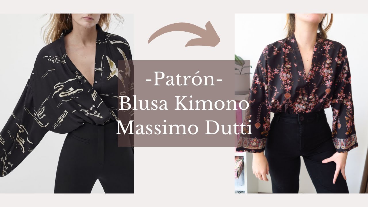 Blusa Kimono Massimo Dutti // COSTURA -