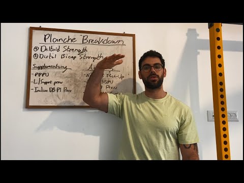 Planche Exercises Breakdown