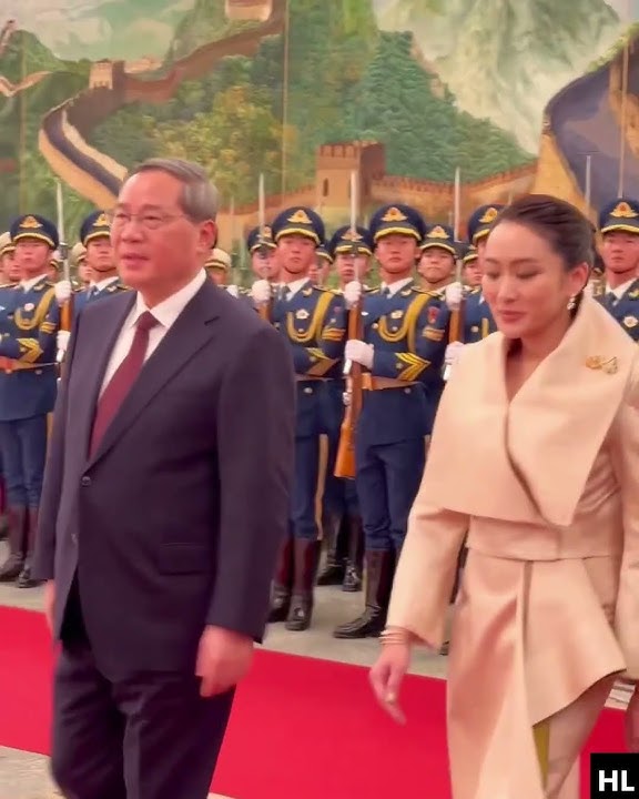 Chinese President Xi Jinping meets with Thai Prime Minister Paetongtarn Shinawatra in Beijing
