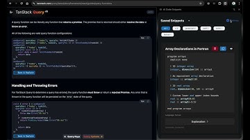 AI Code Snippets promo video