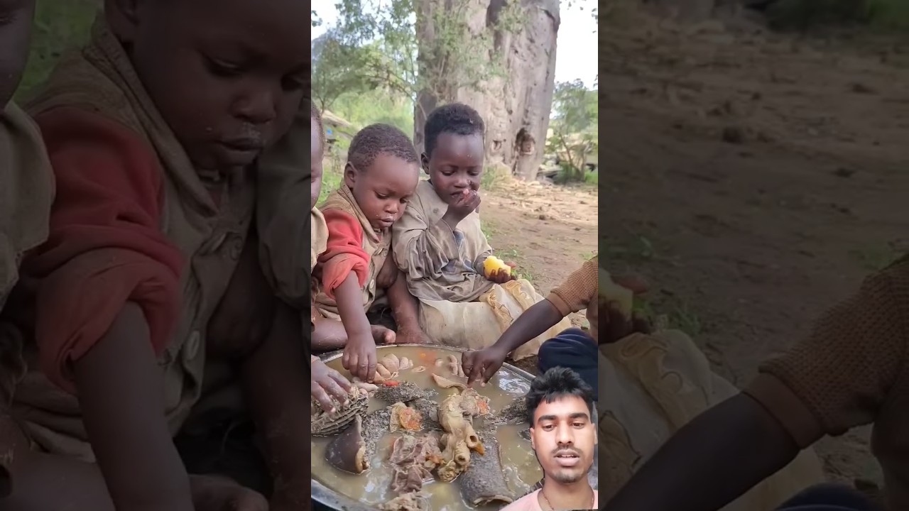 Today Lunch,😋‼️traditional Meal 😋😲 very delicious food, Enjoying#culture #africa #wildlife #shorts