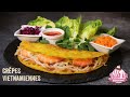 Recette de Crêpes Salées Vietnamiennes au Lait de Coco et Curcuma (Banh Xéo) - Sans Gluten