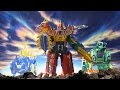 Power Rangers Dino Charge - Return of the Caveman - Megazord Fight | Power Rangers Official