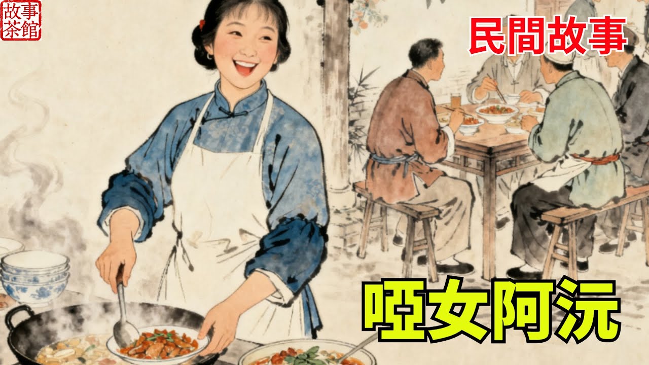 啞女被掌櫃當累贅趕走，沒曾想她是禦廚傳人！沒了她的秘方，酒樓食客絕跡，掌櫃悔斷腸#民間故事#情感 #睡前故事#人生感悟