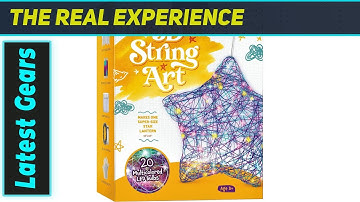 Dan&Darci 3D String Art Lantern: Best Craft Kit for Kids?