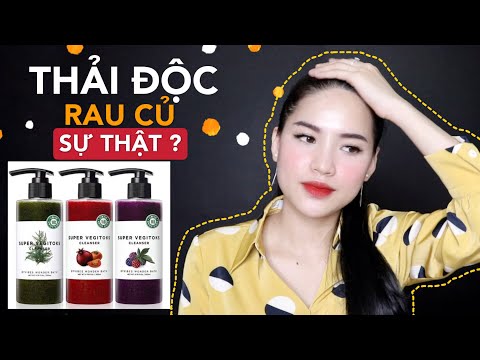 SỰ THẬT VỀ SỮA RỬA MẶT RAU CỦ THẢI ĐỘC | Ha Linh Official