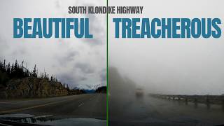 BEAUTIFUL &amp; TREACHEROUS South Klondike Highway! (Yukon to Alaska) (Time-Lapse)