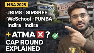 ATMA & MAT ❌  CAP ✅? | JBIMS, SIMSREE, WeSchool, PUMBA, Indira | MBA 2025 Truth