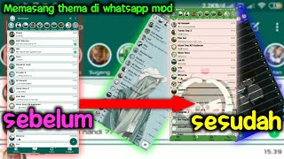 32# Cara Memasang / Menerapkan Thema Di WhatsApp Mod (Buat Pemula) screenshot 3