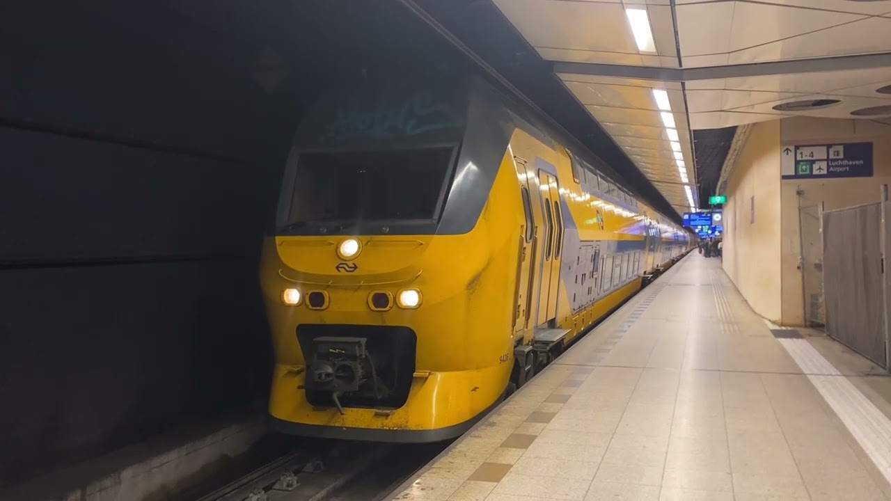 NS Treinen op Schiphol Airport - Compilatie 
