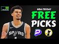 BEST NBA FRIDAY PRIZEPICKS TODAY (SWEEP🧹) | PLAYER PROPS &amp; PREDICTIONS May 8th #nba