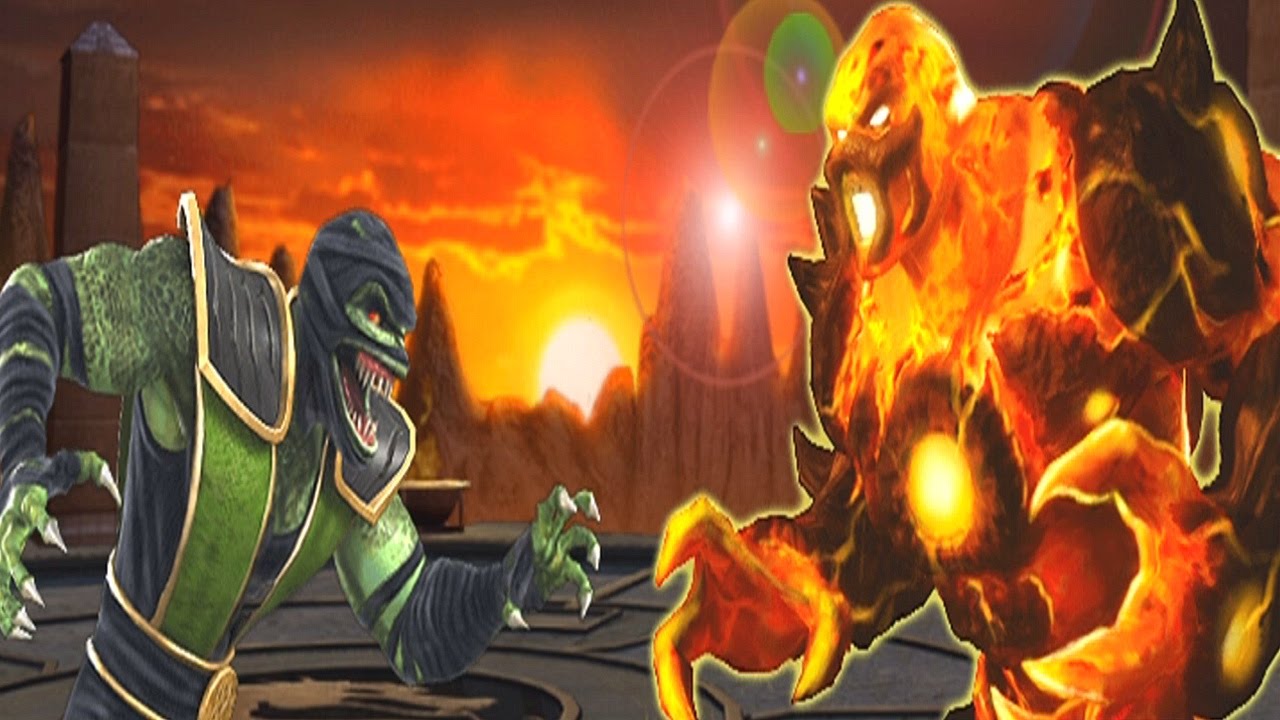 Mortal Kombat: Armageddon - Reptile's Arcade Ending - YouTube