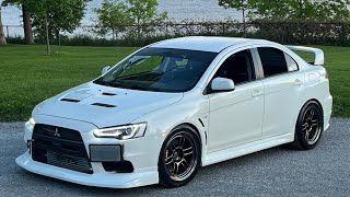 GARRETT TURBO EVO X STOCK BLOCK POV + WALKAROUND!!