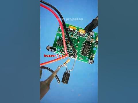 How to make a motion detecting sensor Circuit Diagram