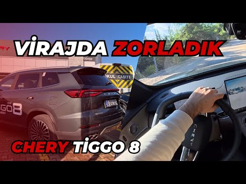 VİRAJDA ZORLADIK! | Chery Tiggo 8 Test Sürüşü | @OtoGrafi 