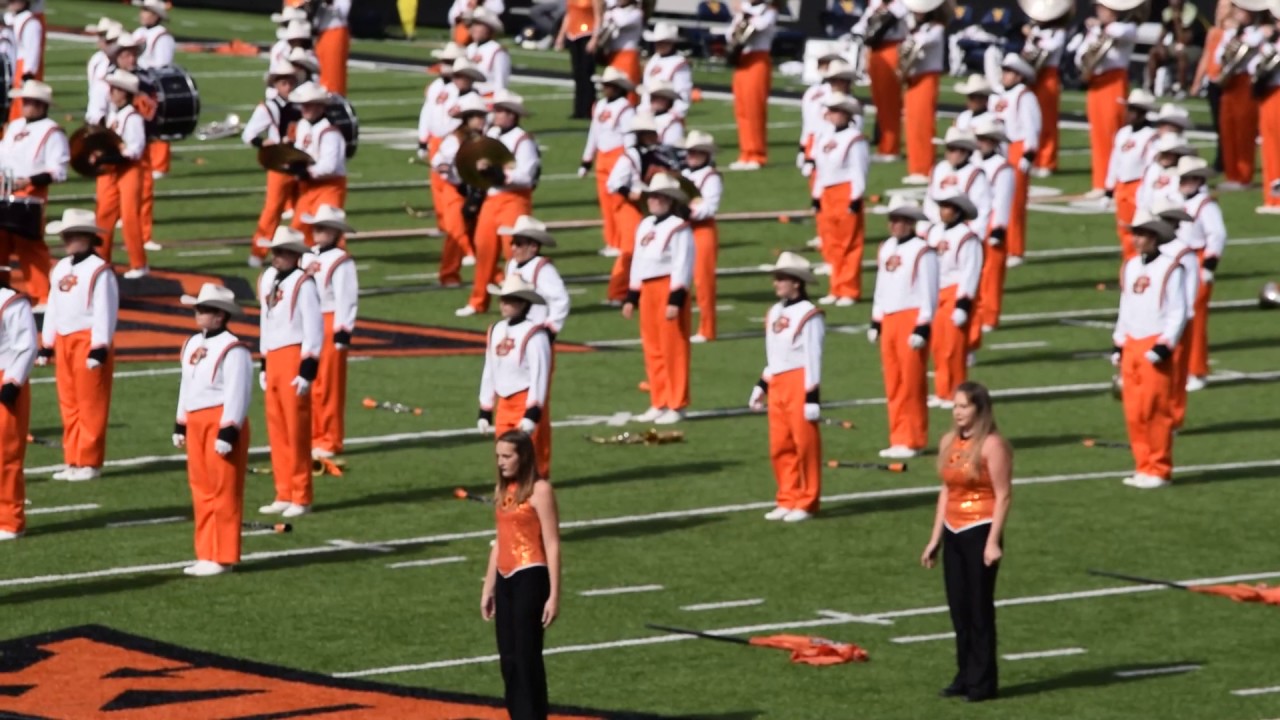 Cowboy Marching Band Halloween Halftime Bald Mountain & Thriller