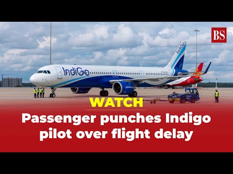 WATCH | Passenger punches Indigo pilot over flight delay