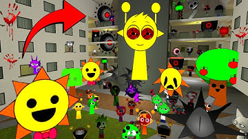 Piramixed Sprunki Simon Despair Nextbot Gmod