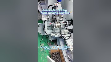 Automatic Spring Tray Loading System|Flexible Production Line  #automaticassemblymachine#automation