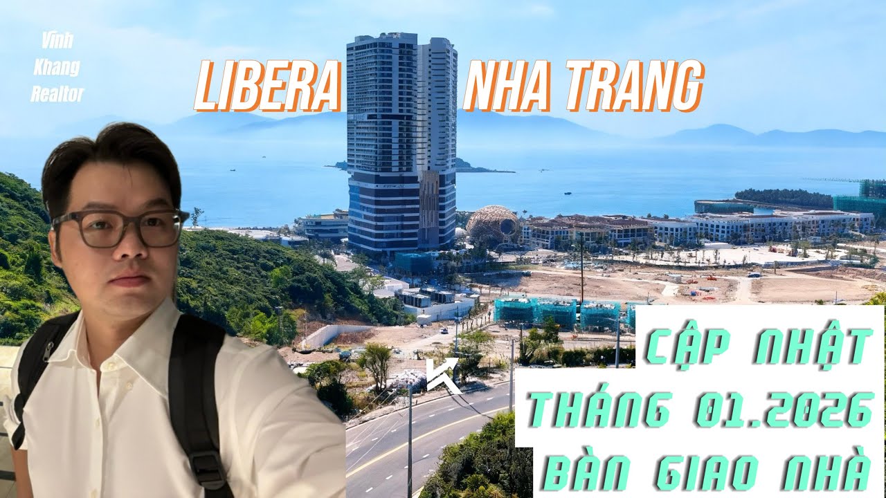 Tiến độ dự án Libera Nha Trang tháng 01.2026, chuẩn bị bàn giao #vinhkhangrealtor #liberanhatrang