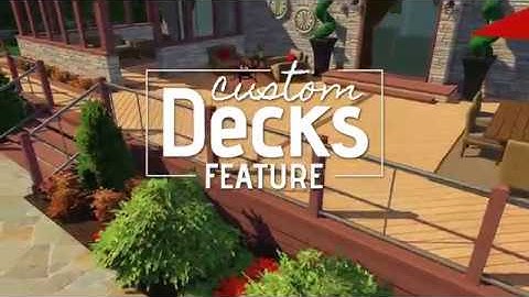 VizTerra - Wood Decks - Deck Design Software
